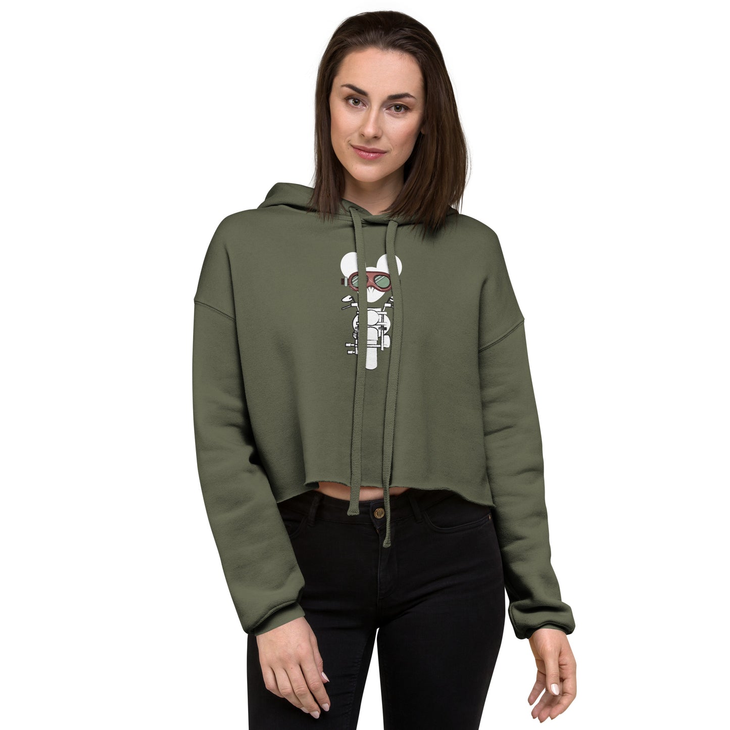 Crop Hoodie By Rider&Road Nº2