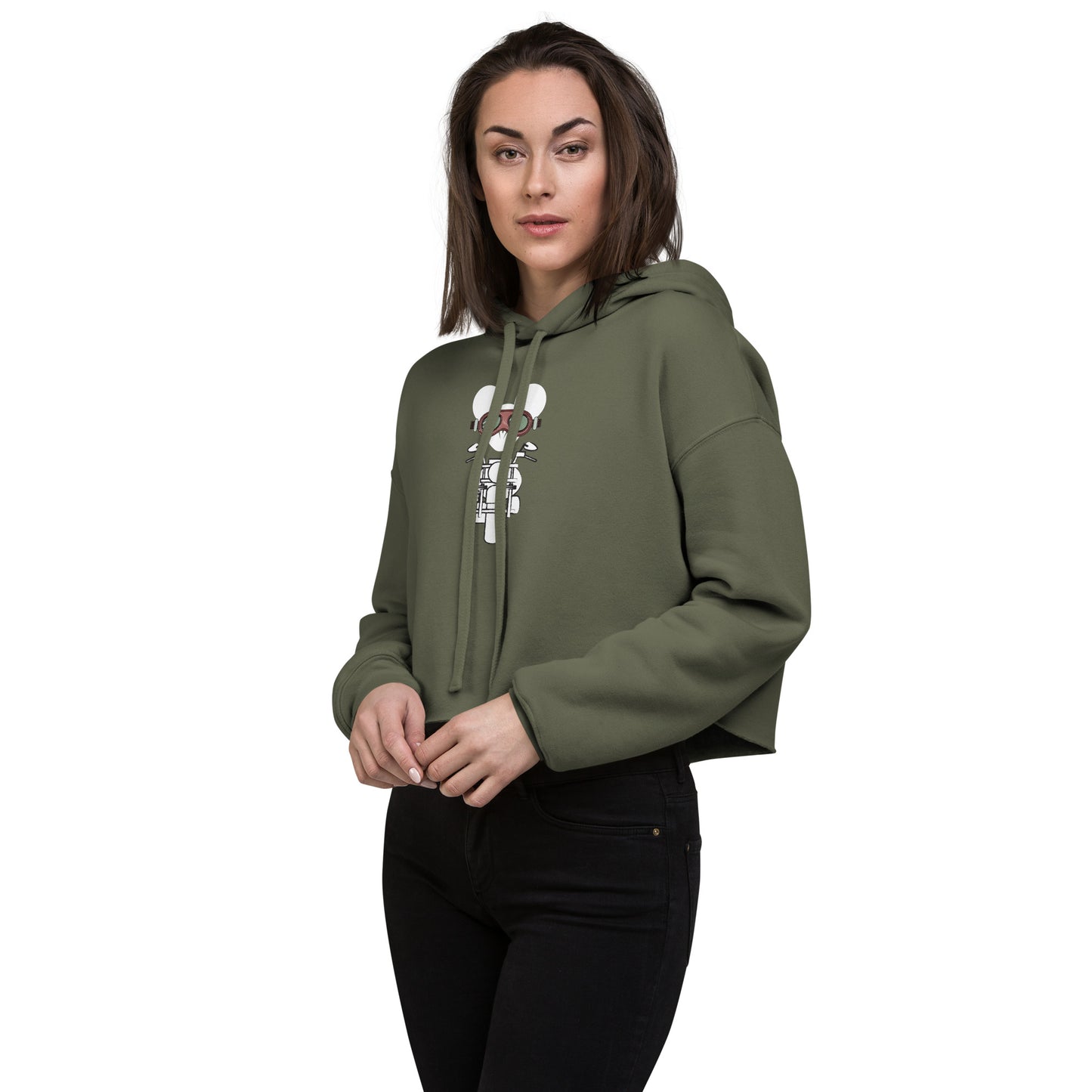 Crop Hoodie By Rider&Road Nº2