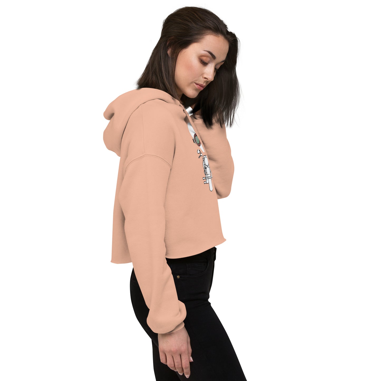 Crop Hoodie By Rider&Road Nº3