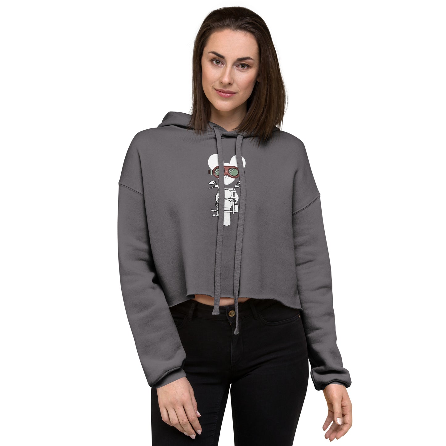 Crop Hoodie By Rider&Road Nº1