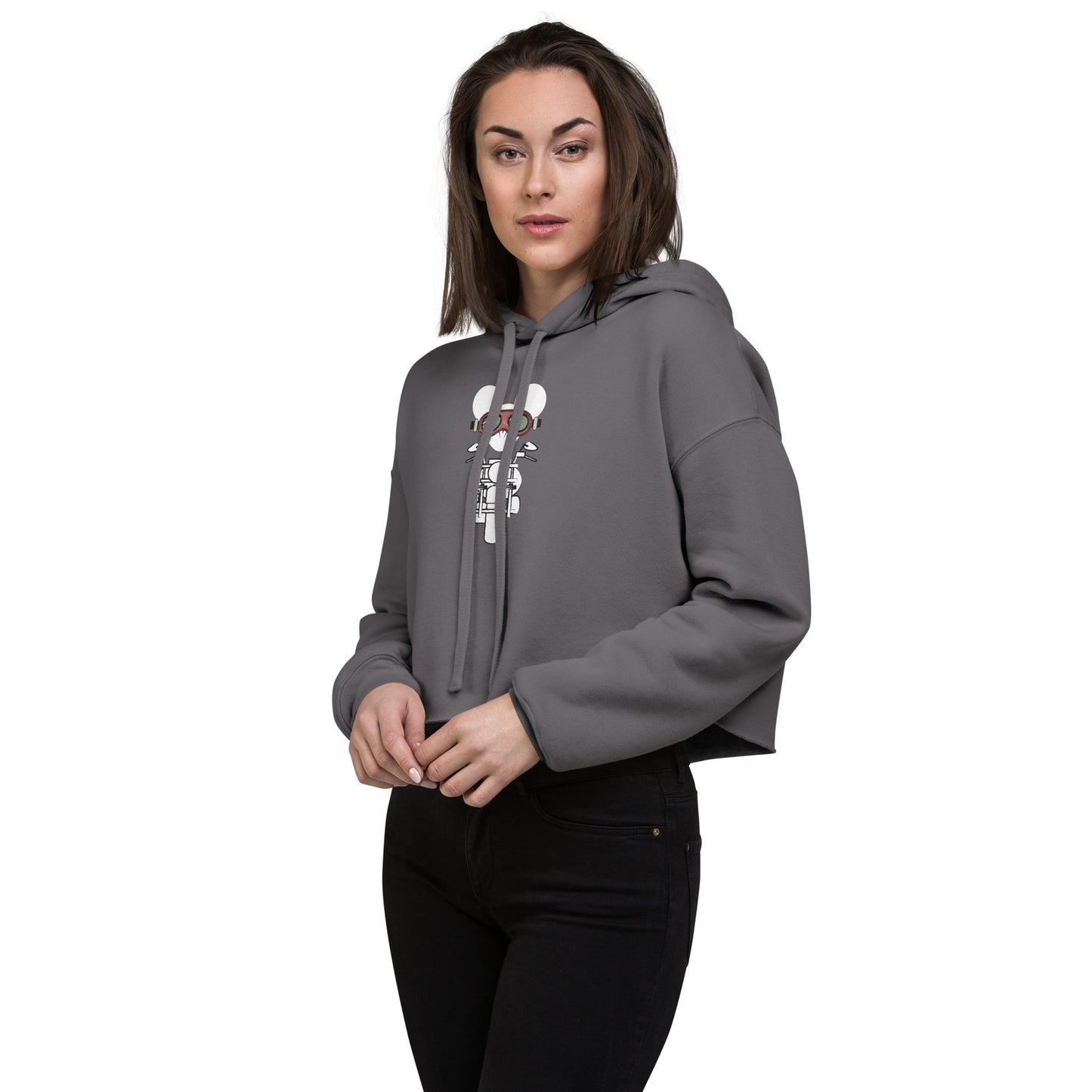 Crop Hoodie By Rider&Road Nº1