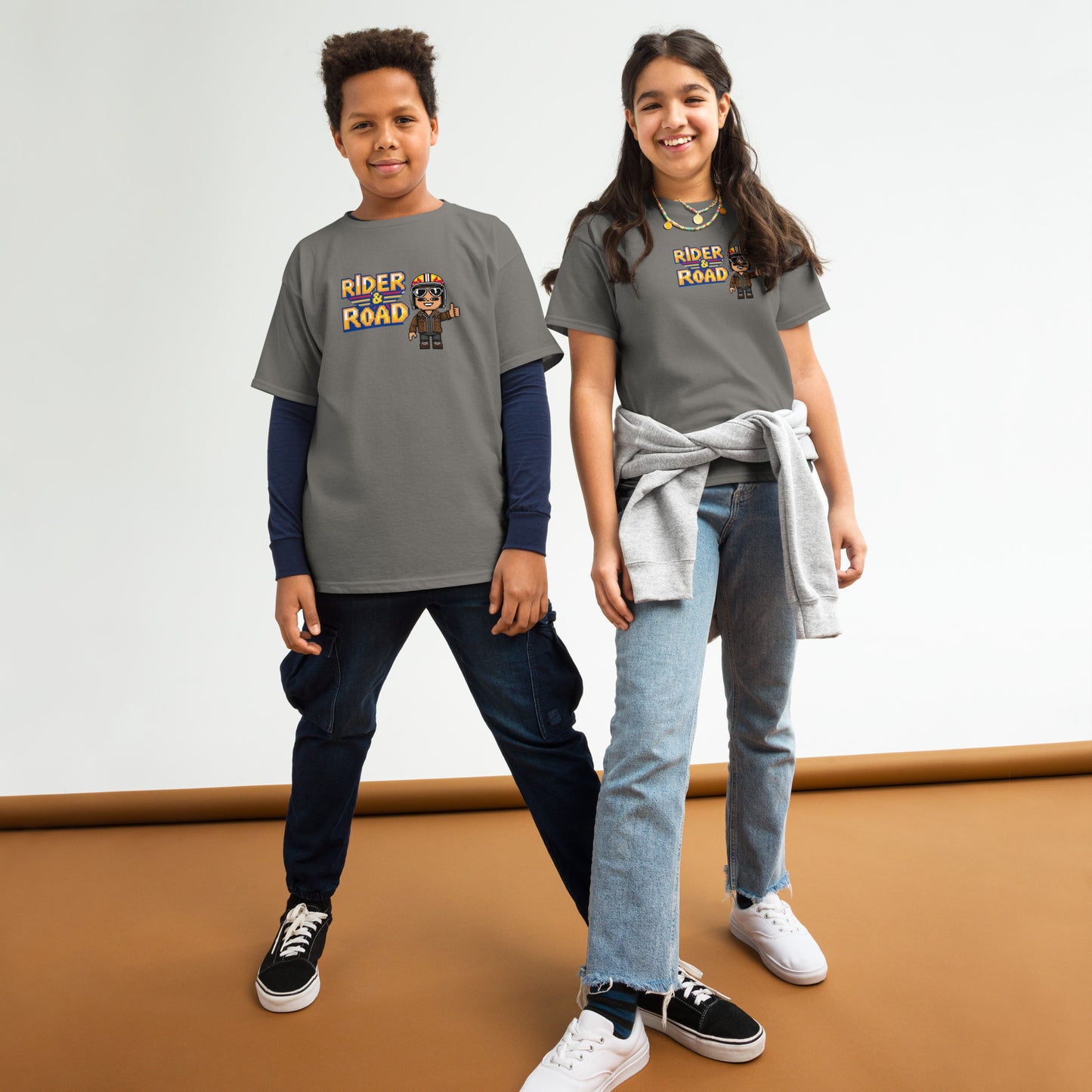 Youth classic tee By Rider&Road "Rider & Road!"