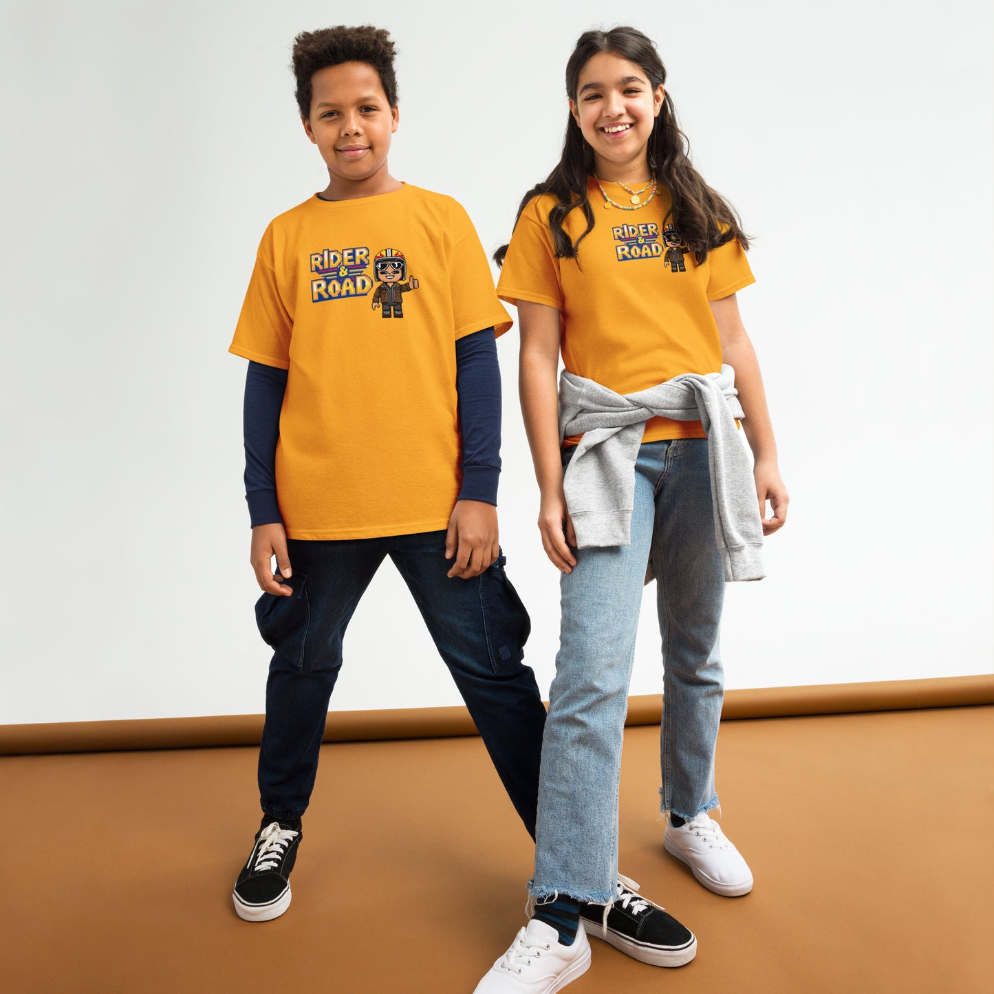 Youth classic tee By Rider&Road "Rider & Road!"
