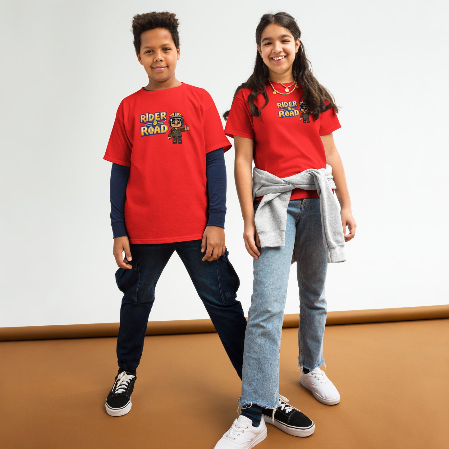 Youth classic tee By Rider&Road "Rider & Road!"