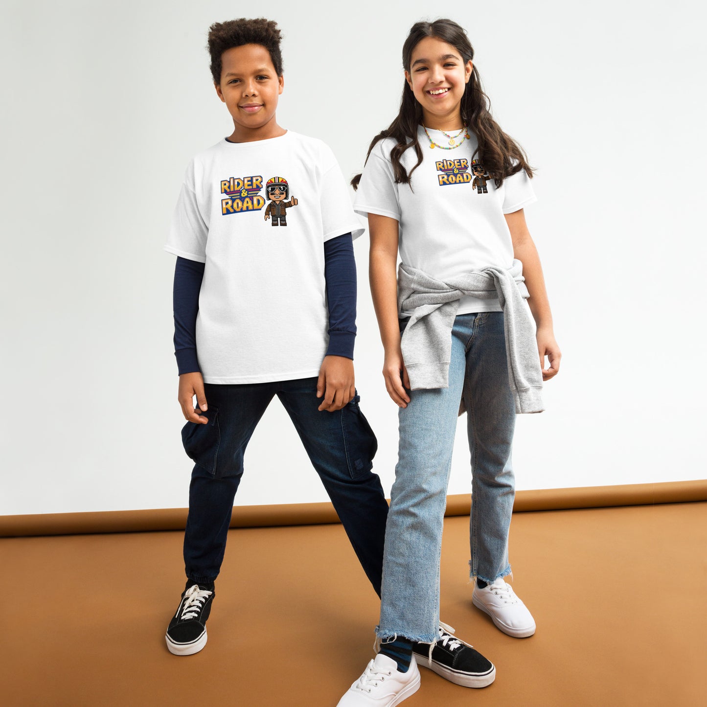 Youth classic tee By Rider&Road "Rider & Road!"