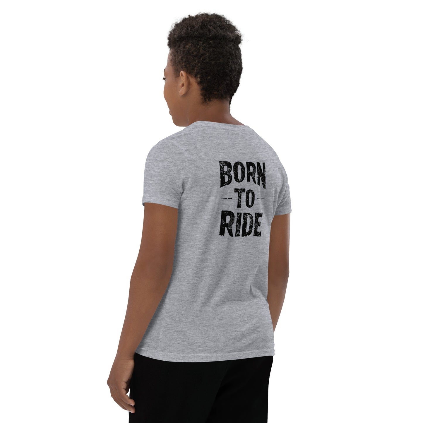 Youth Short Sleeve T-Shirt By Rider&Road "R&R Light"