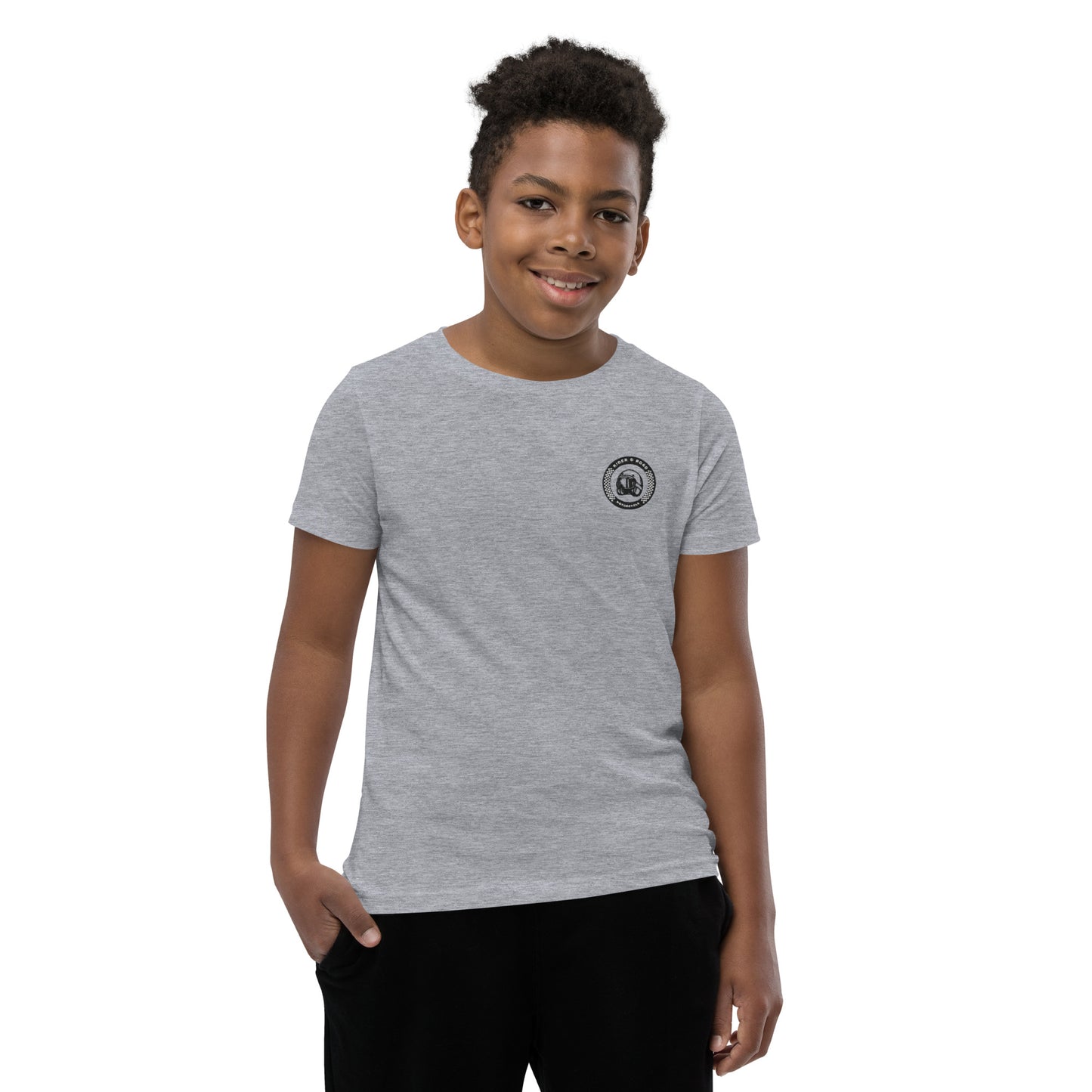 Youth Short Sleeve T-Shirt By Rider&Road "R&R Light"