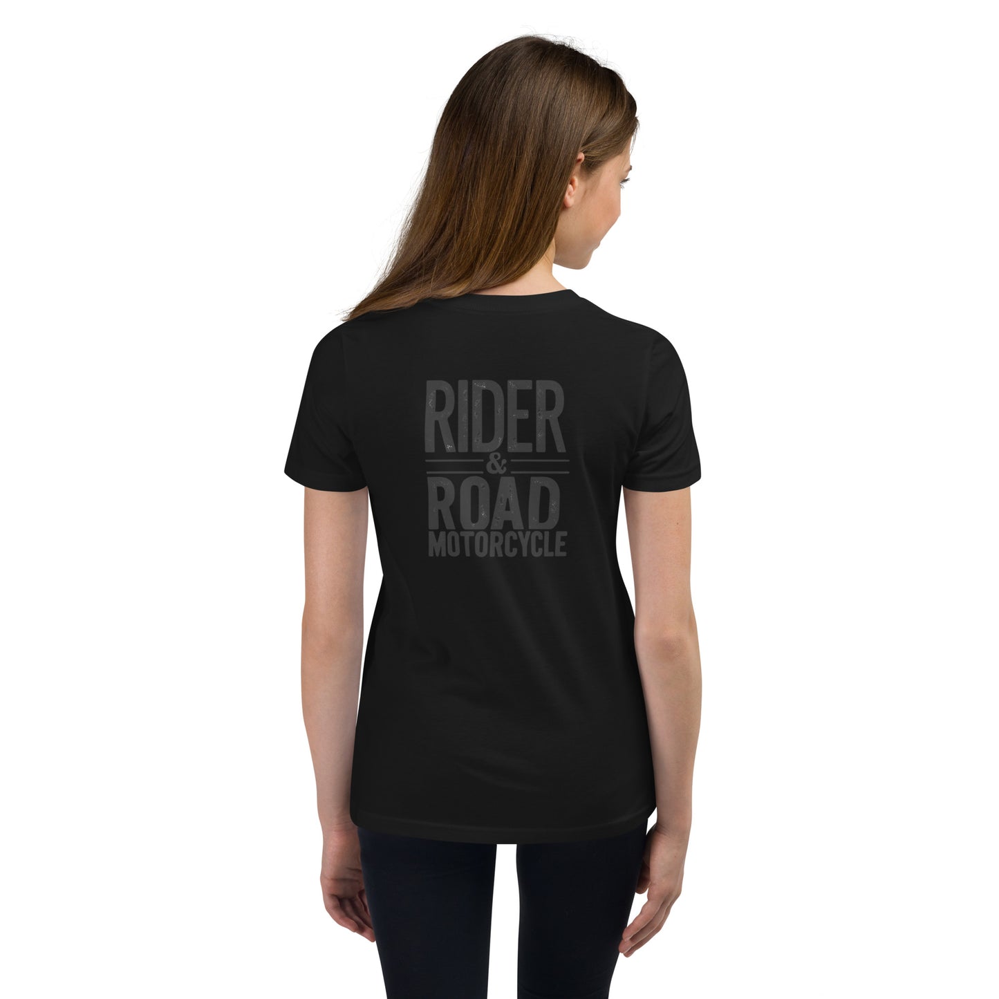 Youth Short Sleeve T-Shirt By Rider&Road "Bike Nº 3"