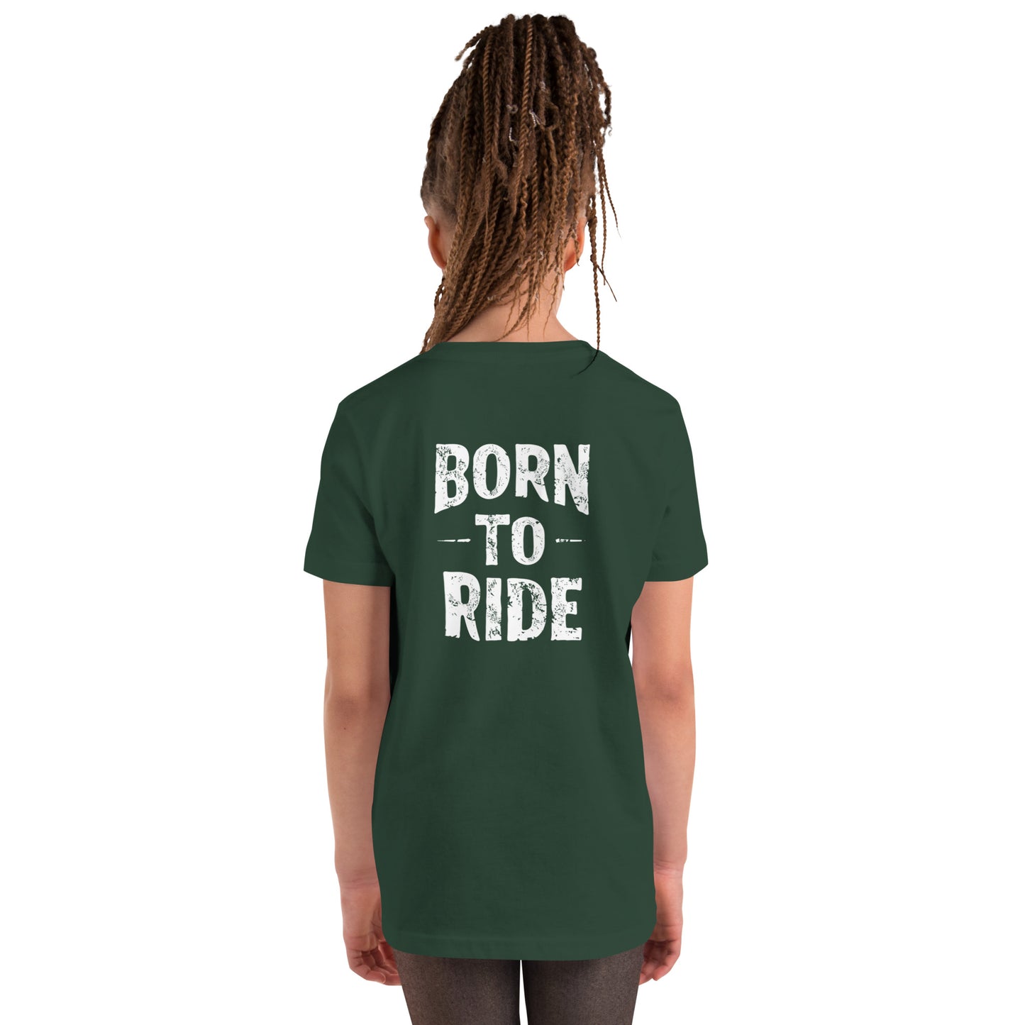 Youth Short Sleeve T-Shirt By Rider&Road "R&R Dark"