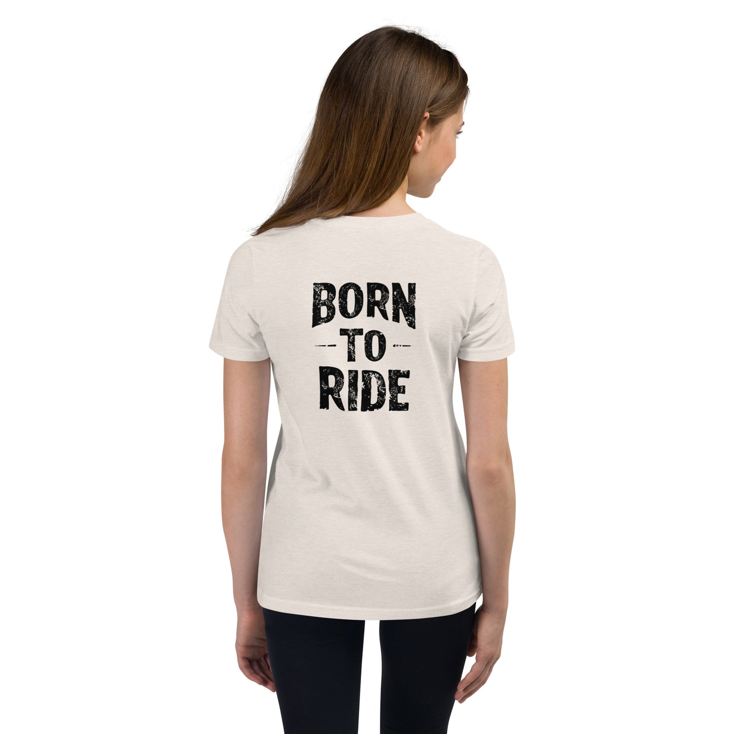 Youth Short Sleeve T-Shirt By Rider&Road "R&R Light"