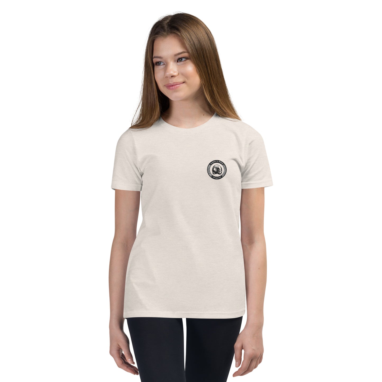 Youth Short Sleeve T-Shirt By Rider&Road "R&R Light"