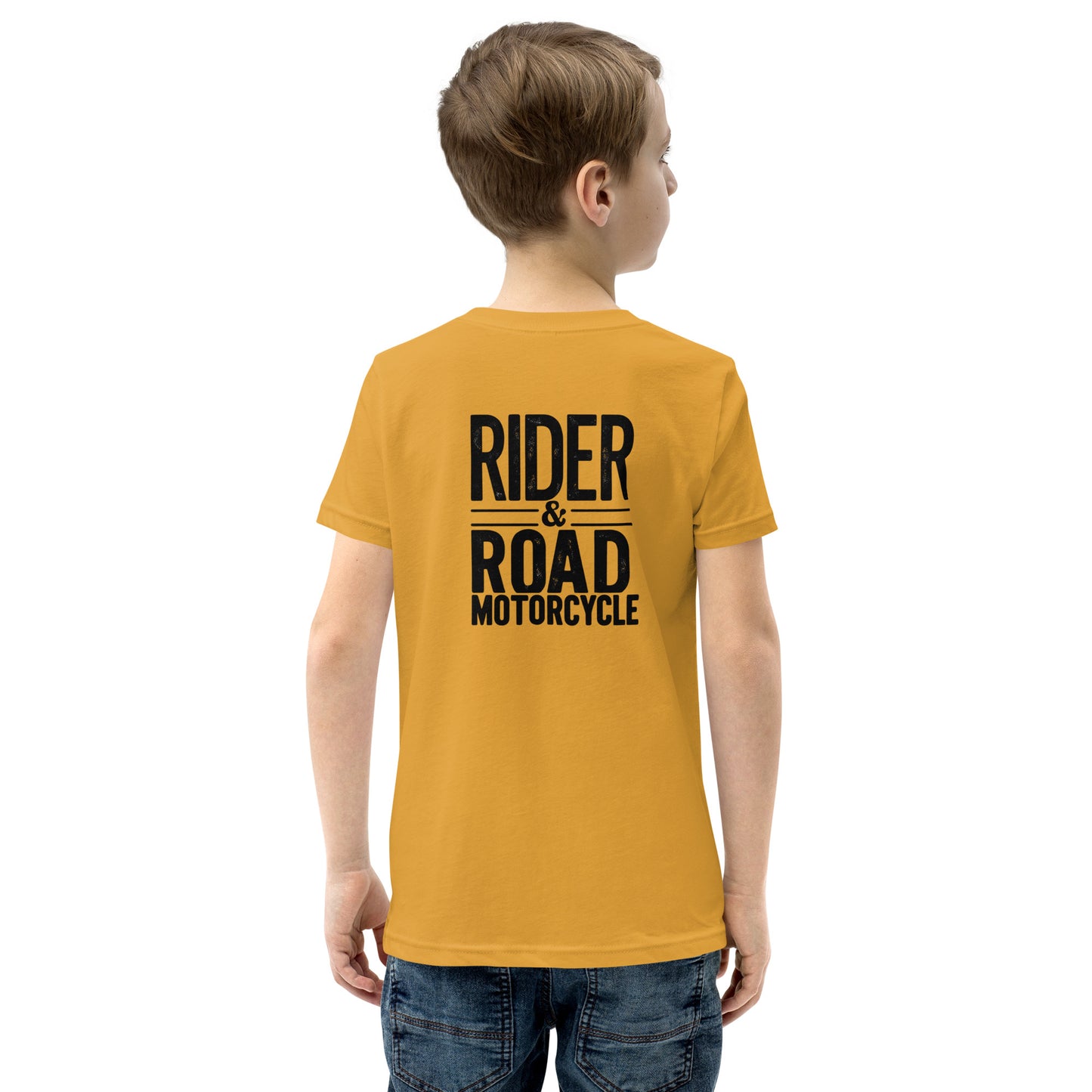 Youth Short Sleeve T-Shirt By Rider&Road "Bike Nº 3"