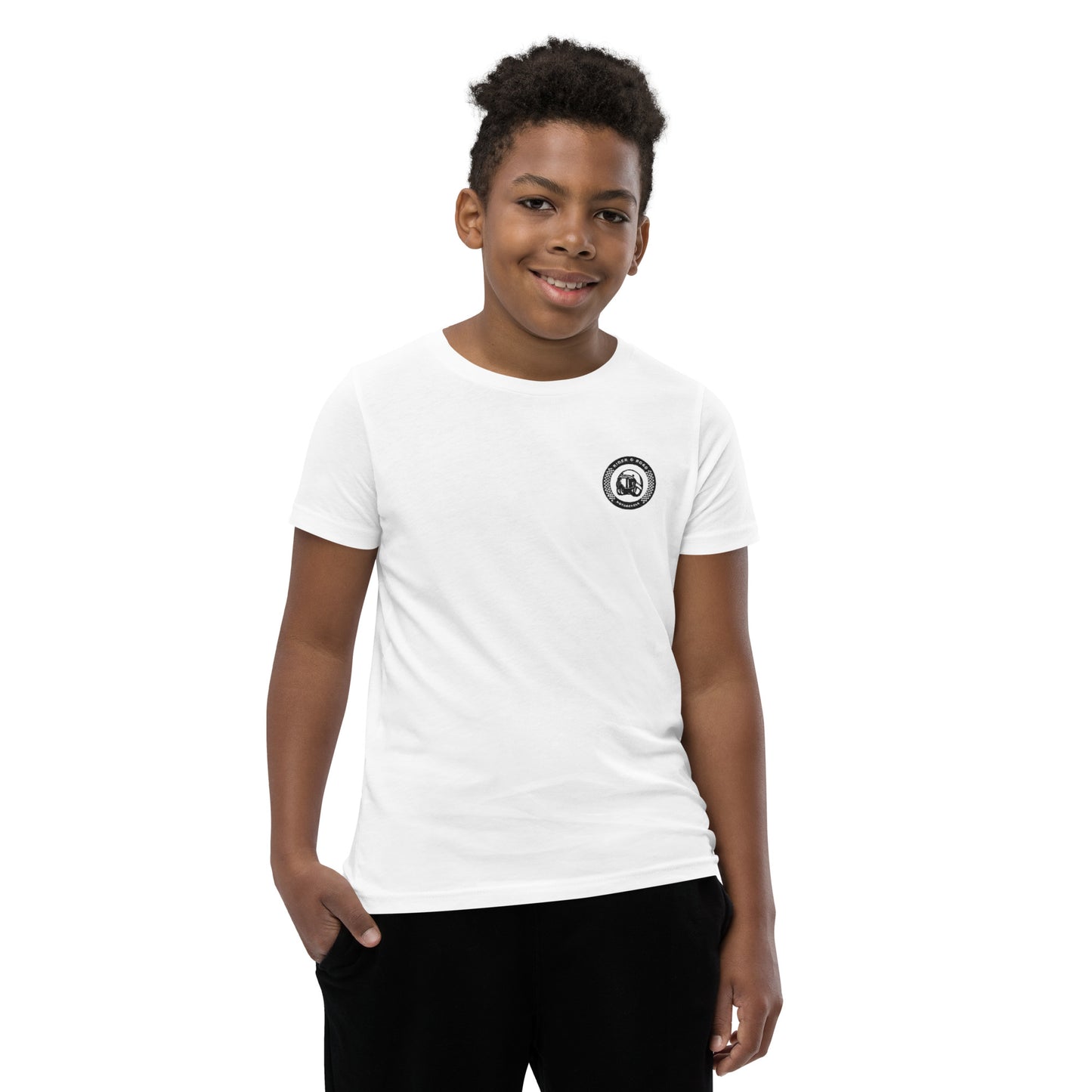 Youth Short Sleeve T-Shirt By Rider&Road "R&R Light"