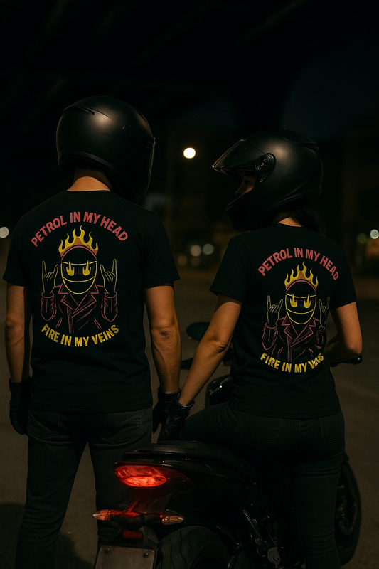 Unisex cotton t-shirt By Rider&amp;Road "Bright pink"