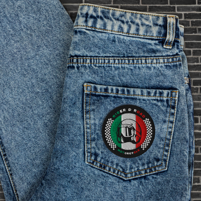 Patch Rider&Road Motorcycle "Italy"