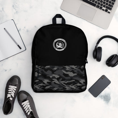 Backpack By Rider&Road "Black&Camo Urban"