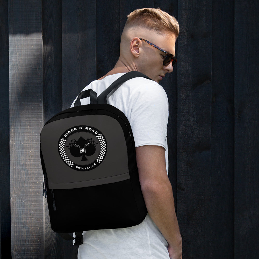 Backpack By Rider&amp;Road "Ace of Spades"