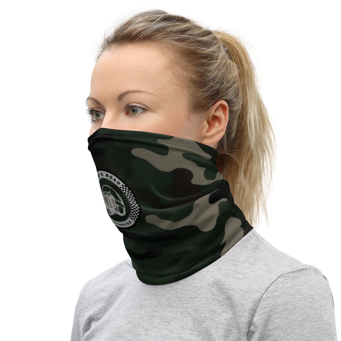Neck Gaiter By Rider&Road "Camo Forest"