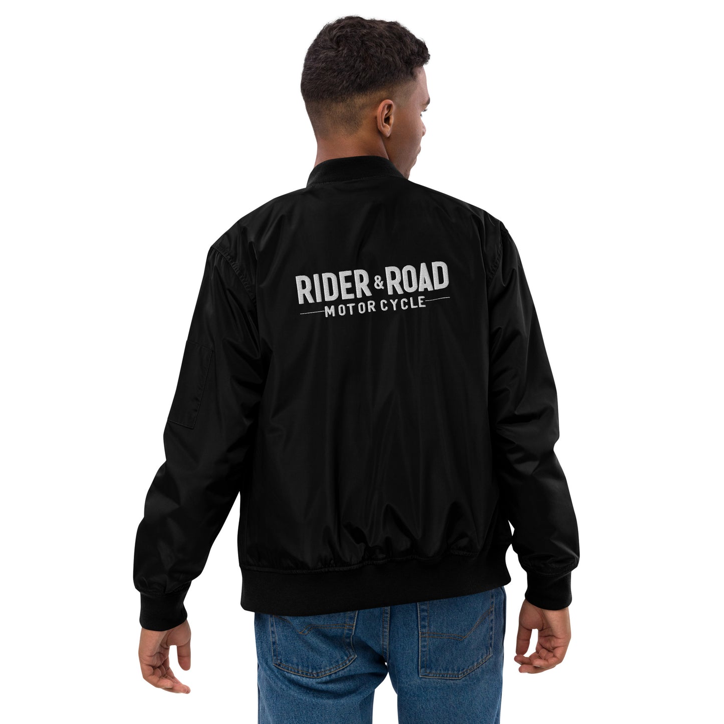 Premium bomber jacket "The Spark of Life"