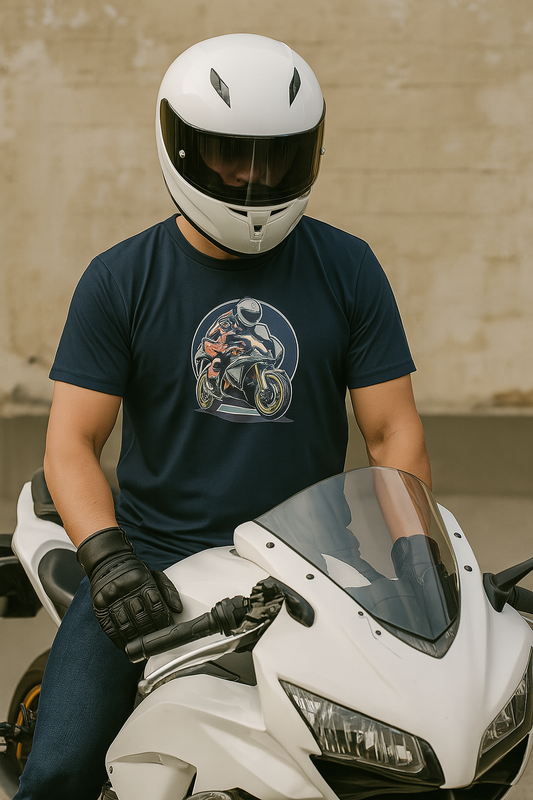 Men's cotton t-shirt By Rider&amp;Road "R-Rider"