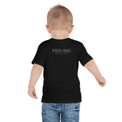 Toddler Short Sleeve Tee By Rider&amp;Road "Baby Cat"