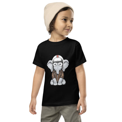 Toddler Short Sleeve Tee By Rider&amp;Road "Baby Elephant"