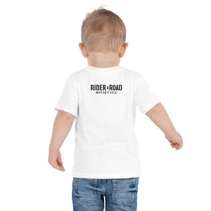 Toddler Short Sleeve Tee By Rider&amp;Road "Baby Cat"