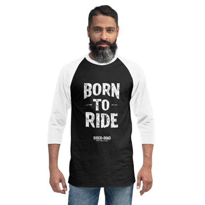 (Unisex) 3/4 sleeve raglan shirt By Rider&amp;Road Nº3