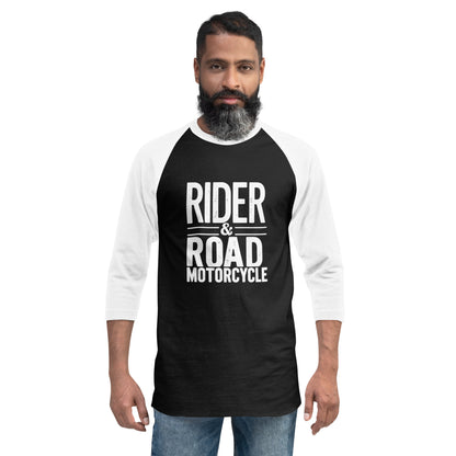 (Unisex) 3/4 sleeve raglan shirt By Rider&amp;Road Nº4