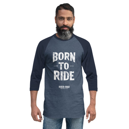 (Unisex) 3/4 sleeve raglan shirt By Rider&amp;Road Nº3