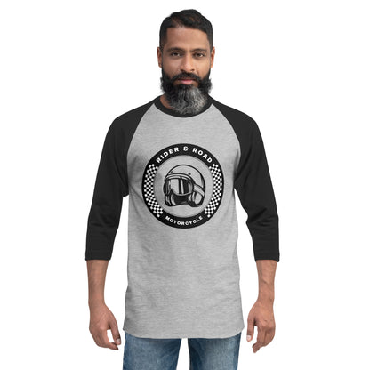 (Unisex) 3/4 sleeve raglan shirt By Rider&amp;Road Nº1