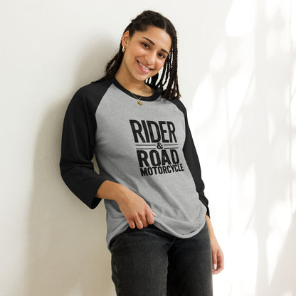 (Unisex) 3/4 sleeve raglan shirt By Rider&amp;Road Nº5