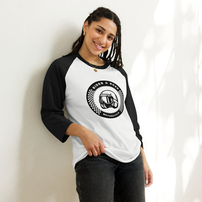 (Unisex) 3/4 sleeve raglan shirt By Rider&amp;Road Nº1