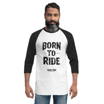 (Unisex) 3/4 sleeve raglan shirt By Rider&amp;Road Nº2