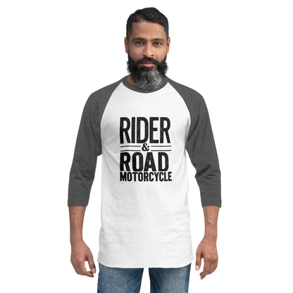 (Unisex) 3/4 sleeve raglan shirt By Rider&amp;Road Nº5