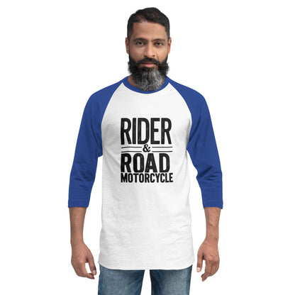 (Unisex) 3/4 sleeve raglan shirt By Rider&amp;Road Nº5