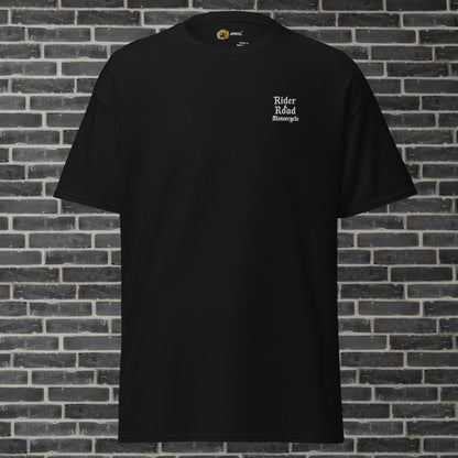 Unisex cotton t-shirt By Rider&Road "Never Look Back"