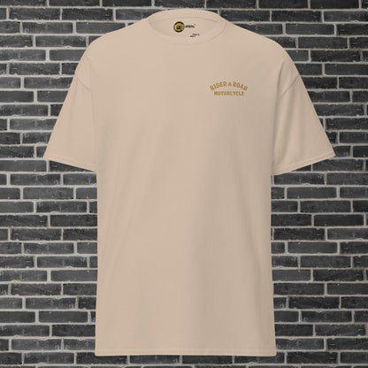 Men's cotton t-shirt By Rider&Road "Scrambler Spirit"