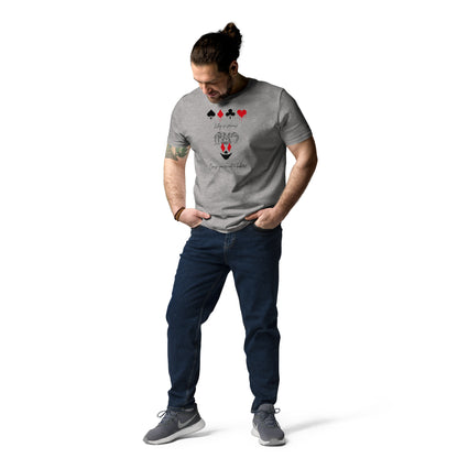Men's cotton t-shirt By Rider&Road "Serious"