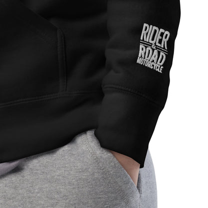 Men's hoodie By Rider&amp;Road "Ride 4 Life"