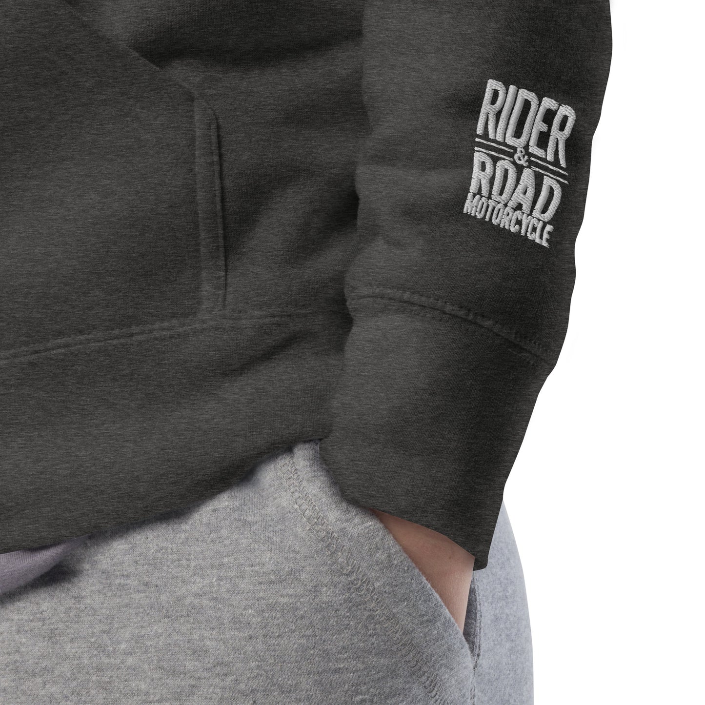 Men's hoodie By Rider&amp;Road "Ride 4 Life"