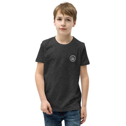 Youth Short Sleeve T-Shirt By Rider&amp;Road "R&amp;R Dark"