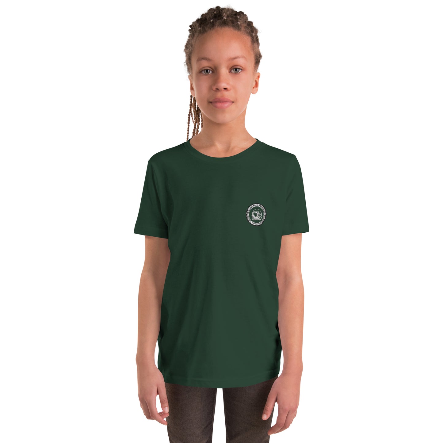 Youth Short Sleeve T-Shirt By Rider&amp;Road "R&amp;R Dark"